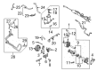 Diagram for Mazda Power Steering Hose - GB6H-32-430B