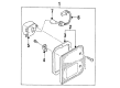 Diagram for Mazda MPV Tail Light - LB82-51-3G0A