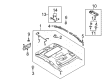 Diagram for Mazda CX-7 Dome Light - GJ6A-69-970A-77