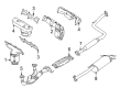 Diagram for Mazda 626 Exhaust Pipe - KL1J-20-50X