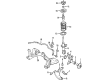 Diagram for Mazda Protege Front Cross-Member - CB07-34-80XE