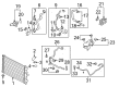 Diagram for Mazda Coolant Reservoir Cap - AJ57-15-205