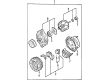 Diagram for Mazda Protege Alternator - Z599-18-300R-00