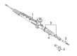 Diagram for Mazda Tribute Rack And Pinion - EC03-32-110R-0A