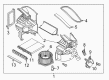 Diagram for Mazda Blower Motor - GHR1-61-B10