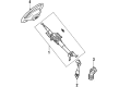 Diagram for Mazda MX-6 Ignition Lock Assembly - GJ21-76-290