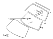 Diagram for Mazda Miata Windshield - NC11-63-900A