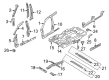 Diagram for Mazda MPV Floor Pan - LC62-53-601R