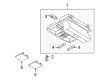 Diagram for Mazda CX-9 Dome Light - TD74-69-970B-75