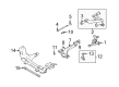 Diagram for Mazda Front Cross-Member - NC72-34-800A