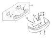 Diagram for Mazda 626 Bumper Cover - GD7A-50-221-BB