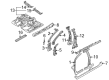Diagram for Mazda Protege Floor Pan - BJ0J-53-600A