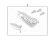 Diagram for Mazda Side Marker Light - F189-51-130D