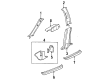 Diagram for Mazda Protege Pillar Panels - BC1D-68-160A-09