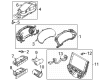 Diagram for Mazda Ignition Lock Assembly - DN4K-66-3S0