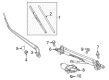 Diagram for Mazda Wiper Pivot - KB7W-67-360