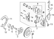 Diagram for Mazda 3 Brake Pads - B3YF-33-23Z