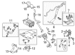 Diagram for Mazda Crankcase Breather Hose - CG36-42-562A