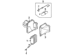 Diagram for Mazda B3000 Evaporator - ZZN0-61-J41