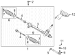 Diagram for Mazda Rack And Pinion - DGH9-32-110