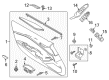 Diagram for Mazda MX-5 Miata Door Seal - N243-58-821