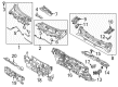 Diagram for Mazda CX-3 Grille - DB2W-50-7P0A