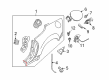 Diagram for Mazda Fuel Door - NF79-42-410D