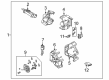 Diagram for Mazda Coolant Temperature Sensor - D112-61-762