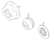 Diagram for Mazda B2300 Wheel Cover - ZZP3-37-190