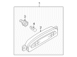 Diagram for Mazda 3 Light Socket - D350-51-584