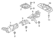 Diagram for Mazda CX-3 Exhaust Heat Shield - D10E-56-451A