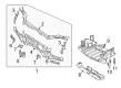Diagram for Mazda RX-8 Radiator Support - F189-54-19X