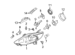 Diagram for Mazda 5 Light Socket - CE50-51-064