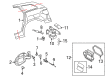 Diagram for Mazda Fuel Door - EH44-42-410