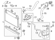 Diagram for Mazda 2 Coolant Reservoir Hose - ZJ38-15-186C