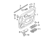 Diagram for Mazda Tribute Door Seal - EC01-59-821E