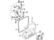 Diagram for Mazda MPV Door Latch Assembly - LA01-62-310D