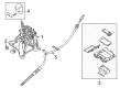 Diagram for Mazda Shift Cable - KC9E-46-500A