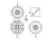 Diagram for Mazda 2 Alloy Wheels - 9965-U3-6050
