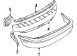 Diagram for Mazda Miata Bumper Cover - NAY1-50-220A-BB
