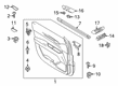 Diagram for Mazda Power Window Switch - KF3N-66-350A