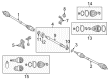 Diagram for Mazda 3 CV Boot - GDA3-22-530