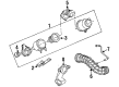 Diagram for Mazda B3000 Air Filter - ZZM2-23-603