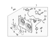 Diagram for Mazda Cooling Fan Module - L33E-15-15Y