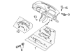 Diagram for Mazda Millenia Glove Box - TA0164030E90
