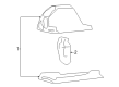 Diagram for Mazda Tribute License Plate Lights - ZZCA-51-270