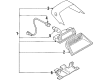 Diagram for Mazda MX-6 Third Brake Light - GJ21-51-580-48