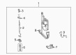 Diagram for Mazda Millenia Antenna Cable - TA02-66-940