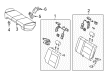 Diagram for Mazda 3 Seat Cushion - BR5V-57-200-02