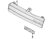 Diagram for Mazda 626 Grille - GN51-50-710A